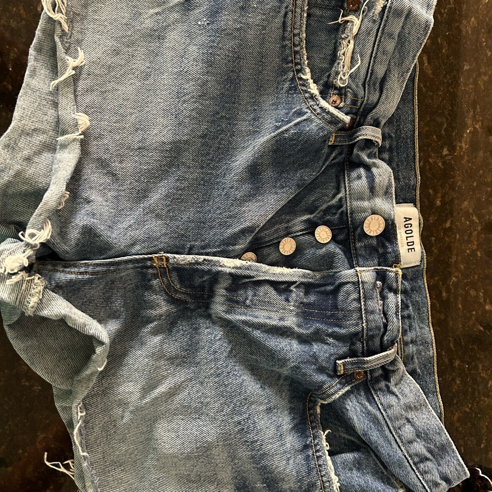 Agolde Blue Denim Jeans